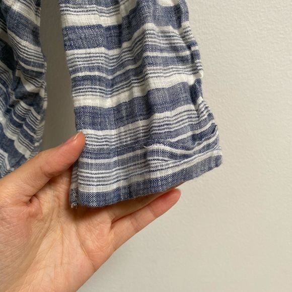 Hollister Striped Wrap Top - Picture 6 of 8